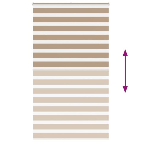 Roleta zebra, 125x200 cm, szerokość tkaniny 120,9 cm, poliester Lumarko! Lumarko!