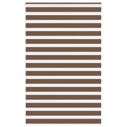 Roleta zebra, brązowe, szerokość tkaniny 145,9 cm, poliester Lumarko! Lumarko!