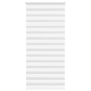  Roleta zebra, biała, szerokość tkaniny 100,9 cm, poliester Lumarko! Lumarko!