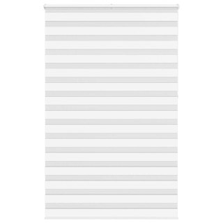  Roleta zebra, biała, szerokość tkaniny 145,9 cm, poliester Lumarko! Lumarko!