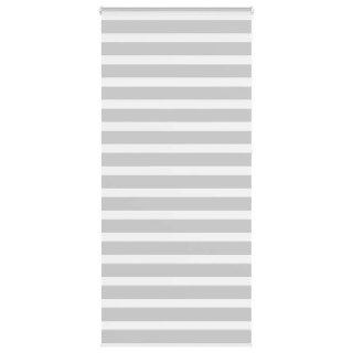  Roleta zebra, jasnoszara, szerokość tkaniny 105,9cm, poliester Lumarko! Lumarko!