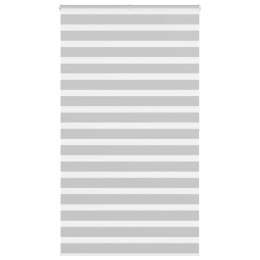  Roleta zebra, jasnoszara, szerokość tkaniny 120,9cm, poliester Lumarko! Lumarko!