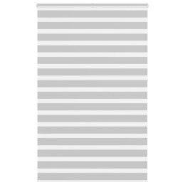  Roleta zebra, jasnoszara, szerokość tkaniny 140,9cm, poliester Lumarko! Lumarko!