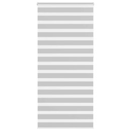  Roleta zebra, jasnoszara, szerokość tkaniny 95,9 cm, poliester Lumarko! Lumarko!