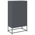 Komoda wysoka Antracyt 68x39x123 cm Stal Lumarko! Lumarko!