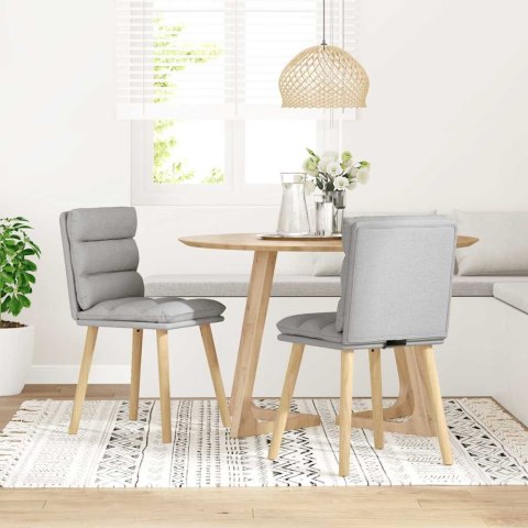 Krzesła do jadalni 2 szt. Tkanina Cloud Grey Lumarko! Lumarko!