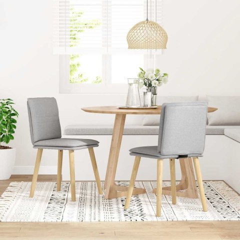 Krzesła do jadalni 2 szt. Tkanina Cloud Grey Lumarko! Lumarko!