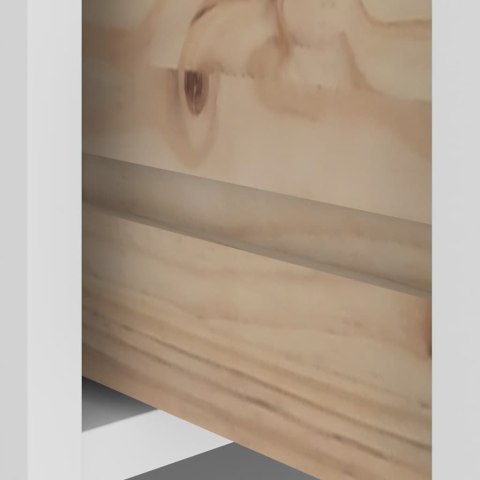  Drzewko do przedpokoju „SANDENS" białe lite drewno sosnowe Lumarko! Lumarko!