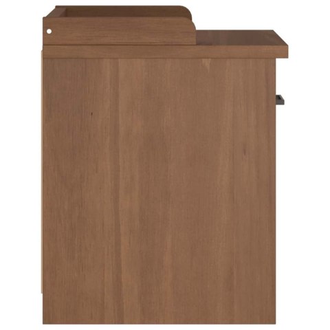  Ławka do przedpokoju "SANDNES" 45x40x50 cm lite drewno sosnowe Lumarko! Lumarko!