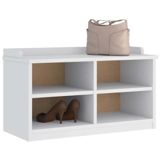 Ławka do przedpokoju "SANDNES" 87x40x50 cm Drewno lite Sosna Lumarko! Lumarko!