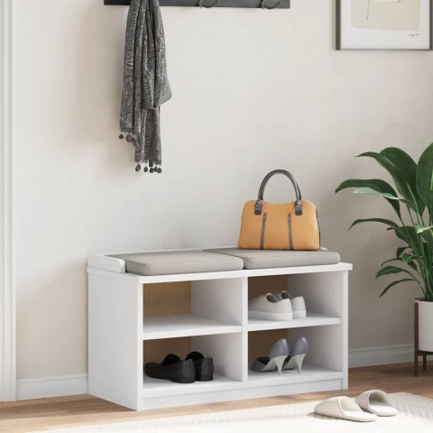 Ławka do przedpokoju "SANDNES" 87x40x50 cm Drewno lite Sosna Lumarko! Lumarko!