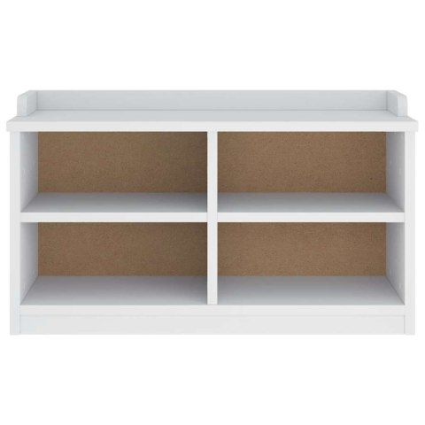 Ławka do przedpokoju "SANDNES" 87x40x50 cm Drewno lite Sosna Lumarko! Lumarko!