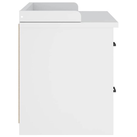 Ławka do przedpokoju "SANDNES" 87x40x50 cm Drewno lite Sosna Lumarko! Lumarko!