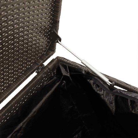 Skrzynia ogrodowa do przechowywania brązowa 110x50x58 cm Lumarko! Lumarko!