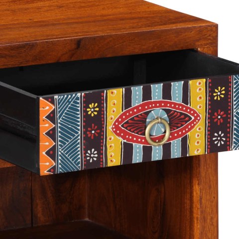 Szafka nocna 2 szt. 40x35x45 cm Drewno lite Akacja Lumarko! Lumarko!