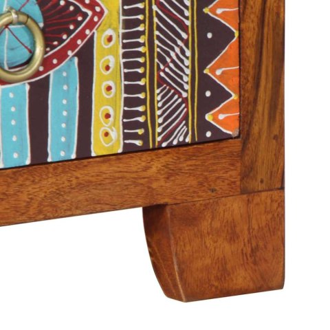  Szafka nocna 35x35x45 cm Drewno lite Akacja Lumarko! Lumarko!