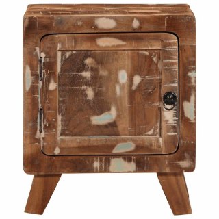  Szafka nocna 40x32x46 cm lite drewno odzyskane Lumarko! Lumarko!