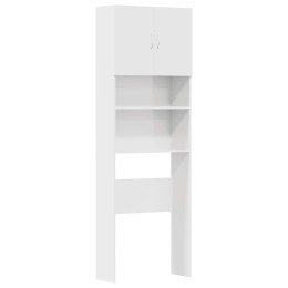 Szafka pod pralkę, wysoki połysk, 64x24x190 cm, drewno klejone Lumarko! Lumarko!