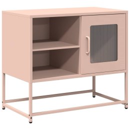  Szafka pod telewizor, różowa, 68x39x60,5 cm, stalowa Lumarko! Lumarko!
