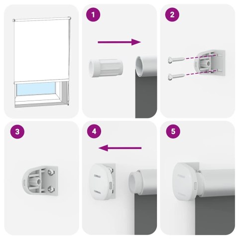  Roleta zaciemniająca 110x210cm Szerokość tkaniny 105,7cm Lumarko! Lumarko!