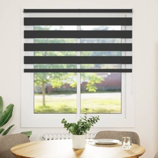  Roleta Zebra Czarna 135x100 cm Szerokość tkaniny Poliester Lumarko! Lumarko!