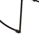  Hokery barowe 2 szt. Czarny 49x43x88 cm Drewno lite Mango Lumarko! Lumarko!