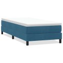  Łóżko typu Box Spring bez materaca Ciemnoniebieskie 80x220 cm Lumarko! Lumarko!