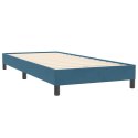  Łóżko typu Box Spring bez materaca Ciemnoniebieskie 80x220 cm Lumarko! Lumarko!