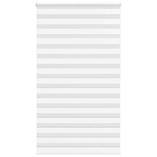  Roleta zebra, biała, szerokość tkaniny 125,9cm, poliester Lumarko! Lumarko!
