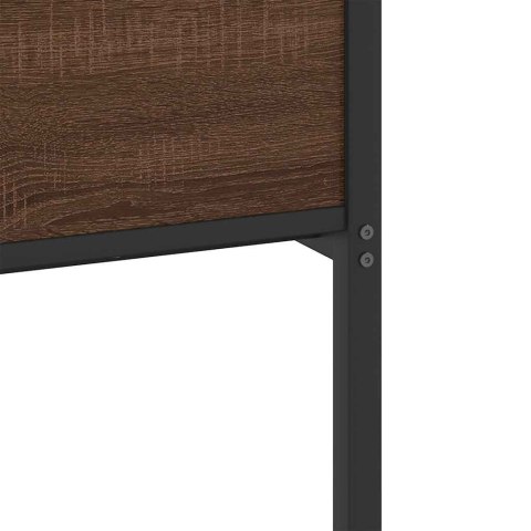  Łóżko bez materaca, brązowy dąb, 80x200 cm Lumarko! Lumarko!