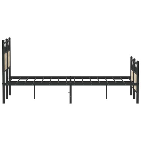  Łóżko bez materaca, dąb sonoma, 137x190 cm Lumarko! Lumarko!