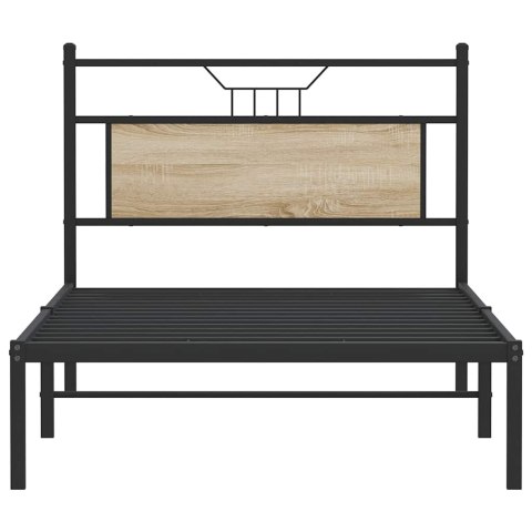 Łóżko bez materaca, dąb sonoma, 100x190 cm Lumarko! Lumarko!