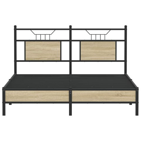  Łóżko bez materaca, dąb sonoma, 140x200 cm Lumarko! Lumarko!