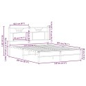  Łóżko bez materaca, dąb sonoma, 140x200 cm Lumarko! Lumarko!