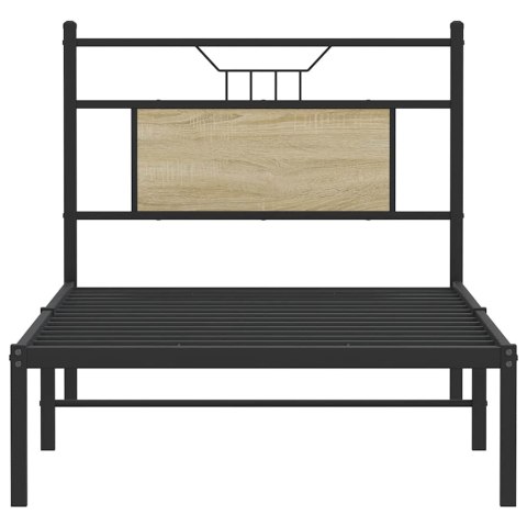  Łóżko bez materaca, dąb sonoma, 90x190 cm Lumarko! Lumarko!