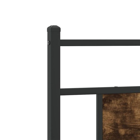  Łóżko bez materaca, przydymiony dąb, 90x190 cm Lumarko! Lumarko!