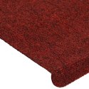  Maty na schody samoprzylepne 30 szt. Czerwone 65x24,5x3,5 cm Lumarko! Lumarko!