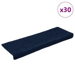  Maty na schody samoprzylepne 30 szt. Granatowe 65x21x4 cm Lumarko! Lumarko!