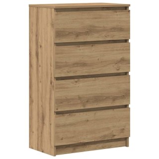  Komoda Artisan Dąb 60x35x98,5 cm Drewno klejone Lumarko! Lumarko!