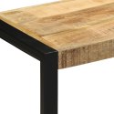  Ławka 60x35x45 cm lite drewno surowe mango Lumarko! Lumarko!