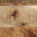  Ławka 60x35x45 cm lite drewno surowe mango Lumarko! Lumarko!