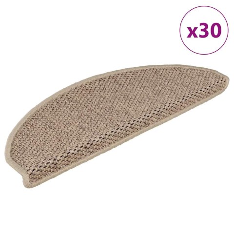Maty na schody samoprzylepne sizal-look 30 szt. 65x21x4 cm Lumarko! Lumarko!