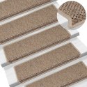 Maty na schody samoprzylepne sizal-look 30 szt. 65x21x4 cm Lumarko! Lumarko!