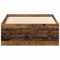 Rama łóżka bez materaca Stare drewno 100x200cm Drewno klejone Lumarko! Lumarko!