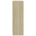  Regał biblioteczny Sonoma Oak 80x24x75 cm Drewno klejone Lumarko! Lumarko!