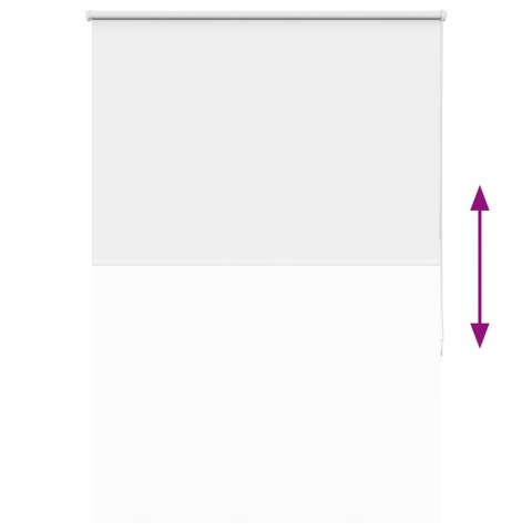 Roleta zaciemniająca biała 90x175 cm Szerokość tkaniny 85,7 cm Lumarko! Lumarko!