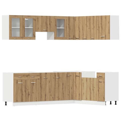 Zestaw 11 szafek kuchennych, dąb artisan Lumarko! Lumarko!