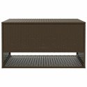 Skrzynka na poduszki ogrodowe Brązowa 100x55x55,5 cm Polirattan Lumarko! Lumarko!