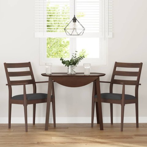 Krzesła do jadalni z poduszkami 2 szt. lite drewno gumowe Lumarko! Lumarko!