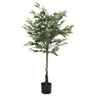 Sztuczne drzewo Ficus 480 liści 130 cm zielone Lumarko! Lumarko!